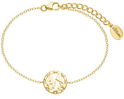 s.Oliver Damen-Gliederarmbänder 925_Sterling_Silber zirkonia 2025617