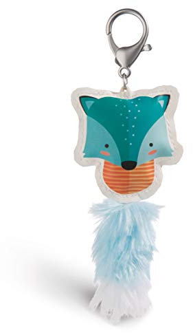 NICI Fuchs blau 12cm Taschenanhänger Kunstleder
