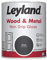 Leyland Wood & Metal Non Drip Gloss, Black, 750 ml