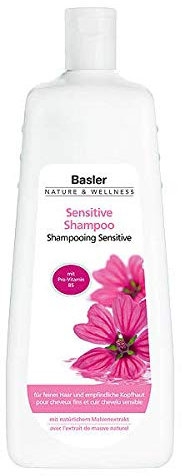Basler Sensitive Shampoo Sparflasche 1 Liter - Ergiebige Größe | Shampoo für sensitive Kopfhaut