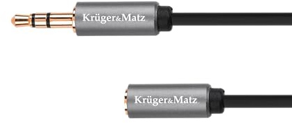 KM1230 Jack 3.5 Stereo-Kabelstecker - 3.5 Stecker 1.8M Kruger und Matz Basic
