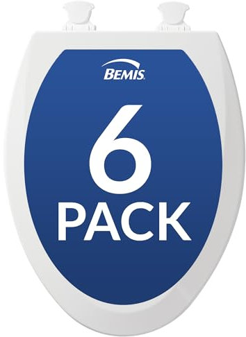 Bemis 7B1500EC6P 000 Toilet, White, 6 Seats
