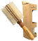 Regincós Rundbürste, Korkholz, umweltfreundlich, E.Cork Blonde 870, natürlich, professionell, handgefertigt, Größe XL