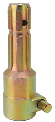 WOHPNLE Albero Cardanico, Adattatore Prolunga Presa di Forza in Ferro Zincato Colorato 1 3/8 Pollici Jack Albero Motore Albero Cardanico Portatile per Prolunga Albero Cardanico del Trattore