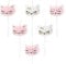 Cute Cat Birthday Candles, Cake Toppers, Set of 6