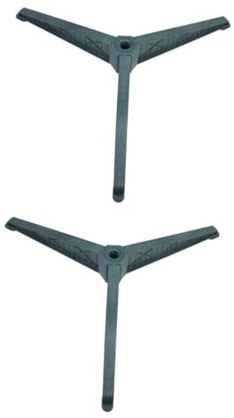 Warmhm 2St Christbaumständer Weihnachtsbaumfuß Christbaumfuß rollender Weihnachtsbaumständer Vintage Weihnachtsdekoration Weihnachtsbaum Halterung weihnachtsbaumzubehör für zu Hause Black