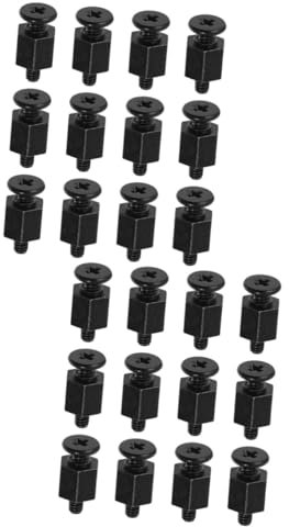 HOMSFOU 2sets Computer Motherboard Screws Assorted Screws Hexagon Head Laptop Mounting 12pcs*2
