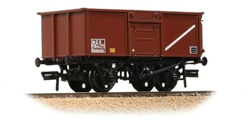 Bachmann 37-238A BR 16T Steel Mineral Top Flap Doors 3-Wagon Pack BR Bauxite TOPS OO Gauge
