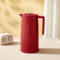 Servidor de café aislado de 1000 ml, termo aislado al vacío de doble pared, dispensador de té y agua caliente, jarra de té aislada para bebidas frías o calientes (rojo)