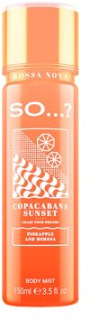 So…? Bossa Nova Womens Copacabana Sunset Body Mist Fragrance Spray, 150ml