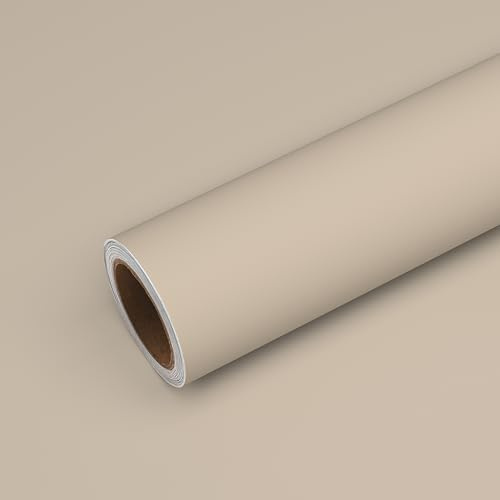 VEELIKE Peach Pink Peel and Stick Wallpaper for Living Room Vintage 81cm x 300cm Thick Contact Paper Self Adhesive Vinyl Wrap for Furniture Stickers Sticky Back Plastic Bathroom Wallpaper Waterproof
