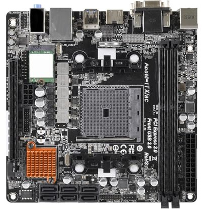 motherboard Fit For ASRock A88M-ITX/ac Mini-ITX AMD A88X DDR3 32GB 2400+ M.2 Socket FM2+ Supporto A10 AD 7800 A6 AD740 A4 AD4020 CPU