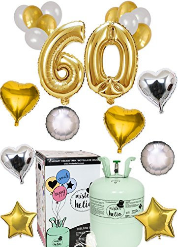 Bombona Helio Mister Helio, y Pack 60 Aniversario (Helio números 60)