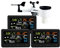 Profi Funk Wetterstation Froggit WH3000 SE PRO TRIPLE (3 Displays) - WiFi Internet Wetterstation Farbdisplay, Wunderground, App