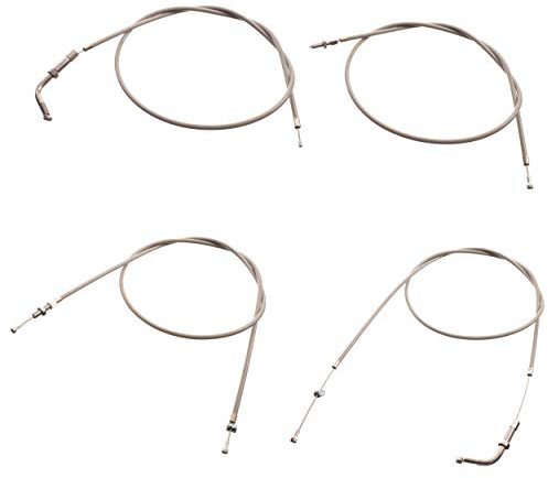 MOTOFLEX Bowdenzug-Set in Grau - Simson SR2, SR2E (ab Fahrzg. 833190)