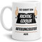Berufe-Tasse So Sieht EIN richtig Cooler Abteilungsleiter aus Weiss/Job/mit Spruch/Kollegen/Arbeit/Geschenk-Idee/Büro