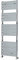 Milano Lustro Chrome Flat Panel Heated Towel Rail - 1512mm x 450mm