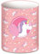 Pot à crayon métallique Licorne