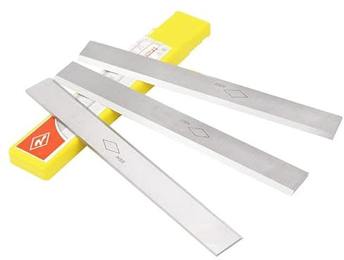 X-BAOFU, W4 HSS Elektrohobel Klinge.3 * 30 * 400mm Holzbearbeitung Hobel Cutter.3x30x400mm Planer Sägeblätter Schneiden Kiefer, Laubholz (Größe : 3 Pieces 3x30x400mm)