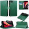 Case for iPhone SE 2022 / iPhone SE 2020, Slim PU Leather Flip Protective Magnetic Wallet Cover With Card Holder and Stand Function Compatible With Apple iPhone SE 2022 / SE 2020 (4.7) (Dark Green)