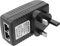 STOBOK Powerline Adapter, 48V 0.5A POE Injector Plug - Power Over Ethernet Adapter with UK Plug POE Power Supply for IP Phone, Wireless 12V, 24V, 48V Device