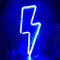 Blue Lightning Neon Lightning Bolt Neon Signs Lightning USB & Batteriebetriebene Neon Nachtlichter Neon Lightning Lightning LED Leuchtet Schilder für Schlafzimmer Spielzimmer Hochzeitsdekoration