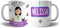 Kartoon Kase Taza Farmaceutica Original Personalizada con Nombre | Mejor del Mundo Taza Profesiones de Cafe Desayuno para Regalar (Farmaceutica)