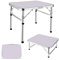 Petite table de pique-nique pliable en aluminium de 60 cm
