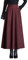 Damen Lang Rock Elegant Maxi Winterrock Plaid Warm Wollrock Hohe Taille Karierter röcke Herbst Elastische Taille Vintage A Linie Casual Midi Faltenrock B Red Wine M