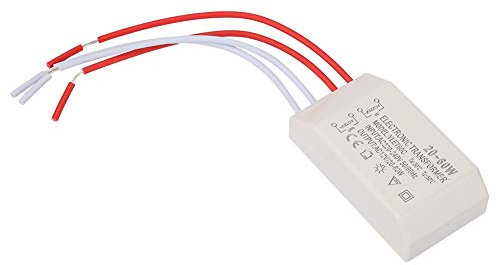 Convertitore Riduttore di Tensione Step-down 220V a AC 12V Regolatore di Tensione Trasformatore Buck Convertitore di Tensione Trasformatore Elettronico 20-60W Driver di Alimentazione Intelligente