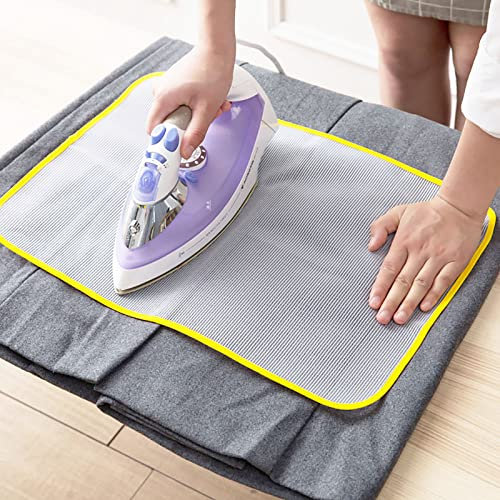 8 Piezas Almohadilla De Tela De Planchar,PañO Malla De Protector De Planchado,Almohadilla De Tela De Planchar, Para ProteccióN La Ropa Y FáCil Planchado 60 X 40 Cm(Color Aleatorio)
