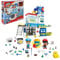 Action Heroes Polizeihauptquartier-Spielset mit Figuren, Spielset mit mehr als 30 Teilen und 2 Figuren