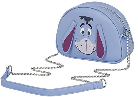 Disney Winnie l'Ourson Igor Face-Sac à Bandoulière Heady, Bleu