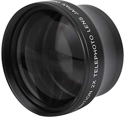 2X Camera Lens for 37mm Mount Camera, 2X Magnification High Definition Converter Telephoto Lens.-for 2x telephoto lens 37mm 43mm 2x telephoto lens 2x lens for security camera t l objectif 37mm
