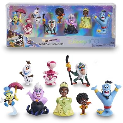 Famosa Disney 100 Magical Moments, Sammelspielzeug mit Disney-Charakteren, enthält 8 Verschiedene Figuren, 100% offizielle Lizenz, 12 zum Sammeln, 3 Jahre, (DED16C00)