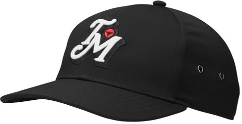 TaylorMade Herren Lifestyle Metal Eyelet Cap 2024 Verschluss, Schwarz, Einheitsgröße