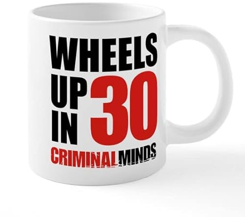 BAAROO Wheels Up in 30 20 oz Ceramic Mega Mug