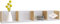 VCM Holzregal hängend | platzsparendes Regal | Maße: H. 15 x B. 97 x T. 17 cm | Elegantes Regal hängend | Aufbewahrungsregal | Bücherregal | Wandboard - Honsa Weiß/Honig-Eiche