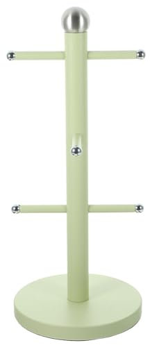 Alipis Iron Mug Holder Tree for Coffee Cups, Space-Saving Mug Rack with Upside-Down Design, Iron Material, Ideal for Home and Kitchen Storage