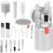 BLOOOK Reinigungsbürste für Tastatur,20 in 1 Keyboard Cleaning Brush Kit,Multifunction Earphones Cleaner mit Tastenkappe Abzieher,für Gaming Mechanische Tastatur Airpods 2/pro Earbuds