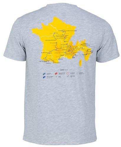 Tour de France T-Shirt Parcours 2024 – Offizielle Kollektion Radfahren