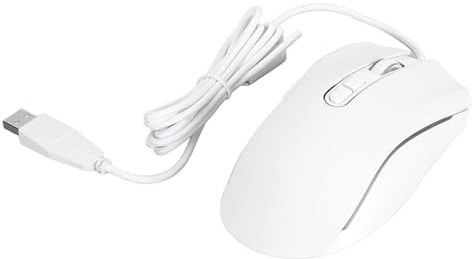 Zunate Souris de Jeu Ergonomique, DPI Réglable, Boutons Flexibles, Rétroéclairage coloré, Souris Filaire USB avec 3200 DPI pour Les Jeux sur Ordinateur