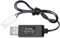 Ukbzxcmws Câble de charge USB pour 3 6 V 4 8 V 6 V 7 2 V et batteries au lithium avec télécommande SM2P/JST/KETPlug pour recharger les jouets
