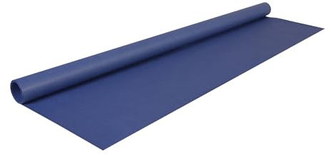 Papiertiger Farbiges Kraftpapier auf Rolle, ideal für Geschenkideen und Bastelprojekte (Marineblau, 1 Rolle 10m x 70cm)