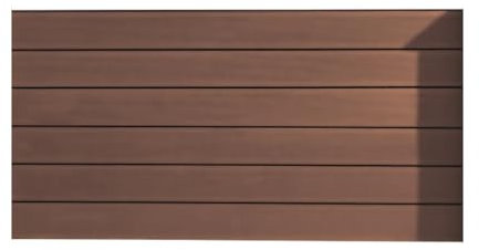 HORI Sichtschutzzaun Schmal & Schräg Element | WPC Gartenzaun | Robuster Lamellenzaun Grau | Langlebiger Sichtschutzzaun für Terrasse & Garten | Modernes Design für mehr Privatsphäre I 180 x 90 mm I