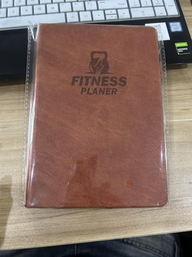 BIROYAL Trainingstagebuch Deutsch mit 186 Workout für dein Krafttraining, Undatierte Trainingsbuch A5, Fitness Journal für Fitnessenthusiast, Workout Gym Buch für Bodybuilding im Gym & ​Heimtraining