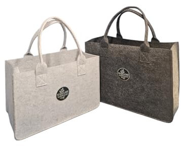 MADAME GONGO Filztasche Duo XL und L, unisex