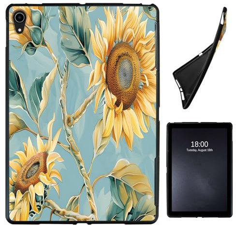 Case for iPad mini 5 Generation 2019/ Mini 4 3 2 1 (Old Model) 7.9 inch,Slim Soft Shockproof TPU Silicone Protective Back Shell Case for iPad mini 5/4/3/2/1, Yellow Sunflowers