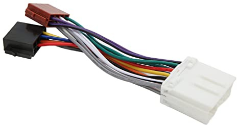 Bnineteenteam Kunststoffflexible Radio -ISO -Adapter für Lancer Pajero, Bequemer Stereoanschluss für Fahrzeug Upgrades