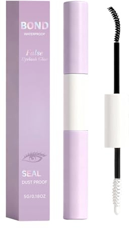 Lash Bond And Seal - Adhesivo Doble Punta Resistente Al Agua - Pegamento de Pestañas Postizas - para Viajes, en Casa, Citas, Uso Diario, Novia, Amiga, Hermana,